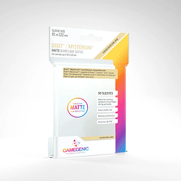 Protectores Gamegenic Sleeve Matte - Dixit/Mysterium 81x122mm (x90) 