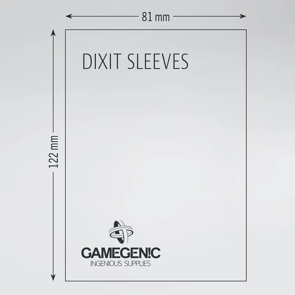 Protectores Gamegenic Sleeve Matte - Dixit/Mysterium 81x122mm (x90)  3