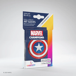 Marvel Champions: Captain America Sleeves 