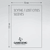 Protectores Gamegenic Sleeve Matte - Scythe/Lost Cities (72 x 112 mm) 