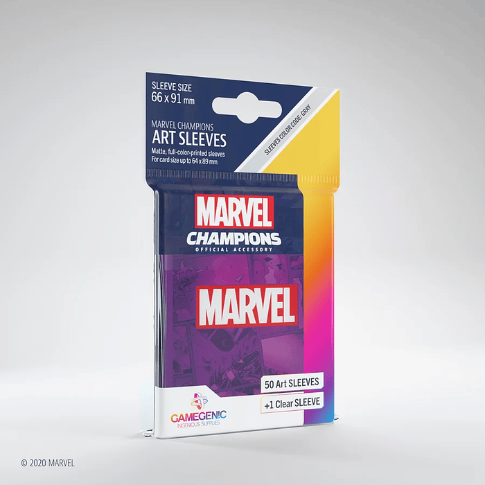 Marvel Champions: Marvel Purple Sleeves  1
