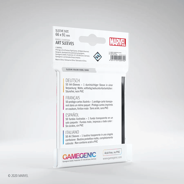 Marvel Champions: Marvel Purple Sleeves  2