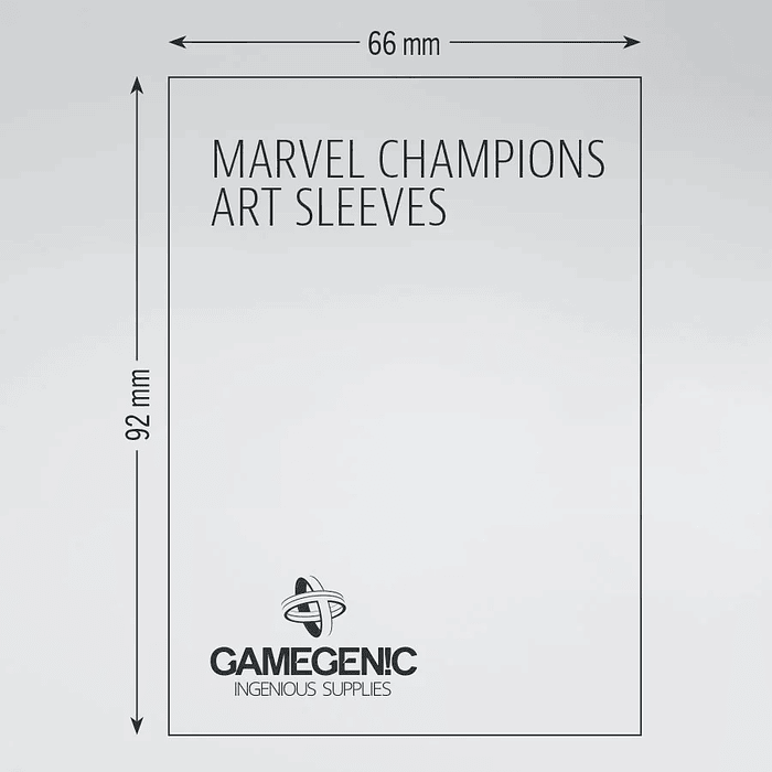 Marvel Champions: Captain Marvel Sleeves  3