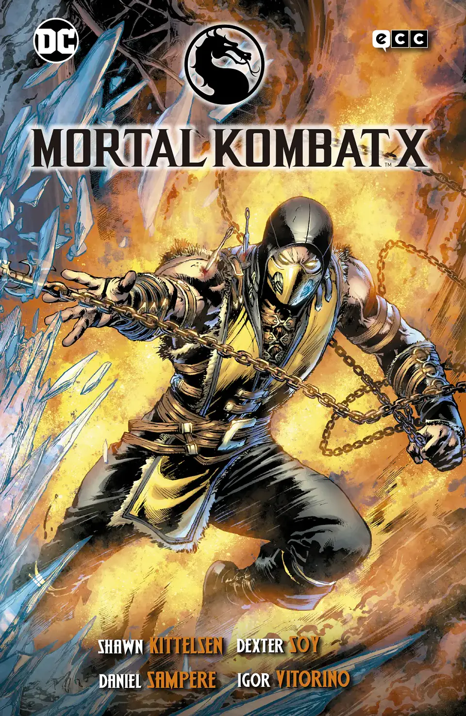 Mortal Kombat X (Tapa Dura)(ECC) (Detalle Retiro Tapa)  1