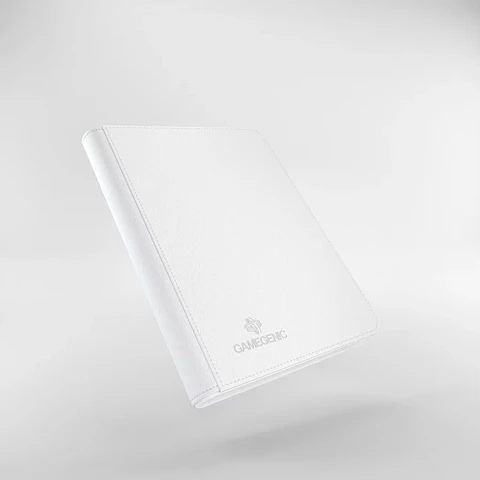 Carpeta Gamegenic Zip-Up 8 bolsillos - Blanco