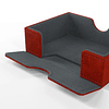 Caja cartas 400+ Card's Lair convertible - Rojo 6