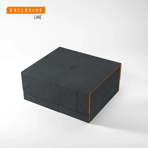 Caja para cartas 600+ Games' Lair - Negro/Naranjo (EXCLUSIVE LINE)