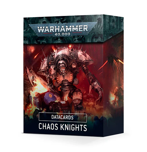 Chaos Knights: Datacards - Tarjetas De Datos - 9ª Edición (Español) 