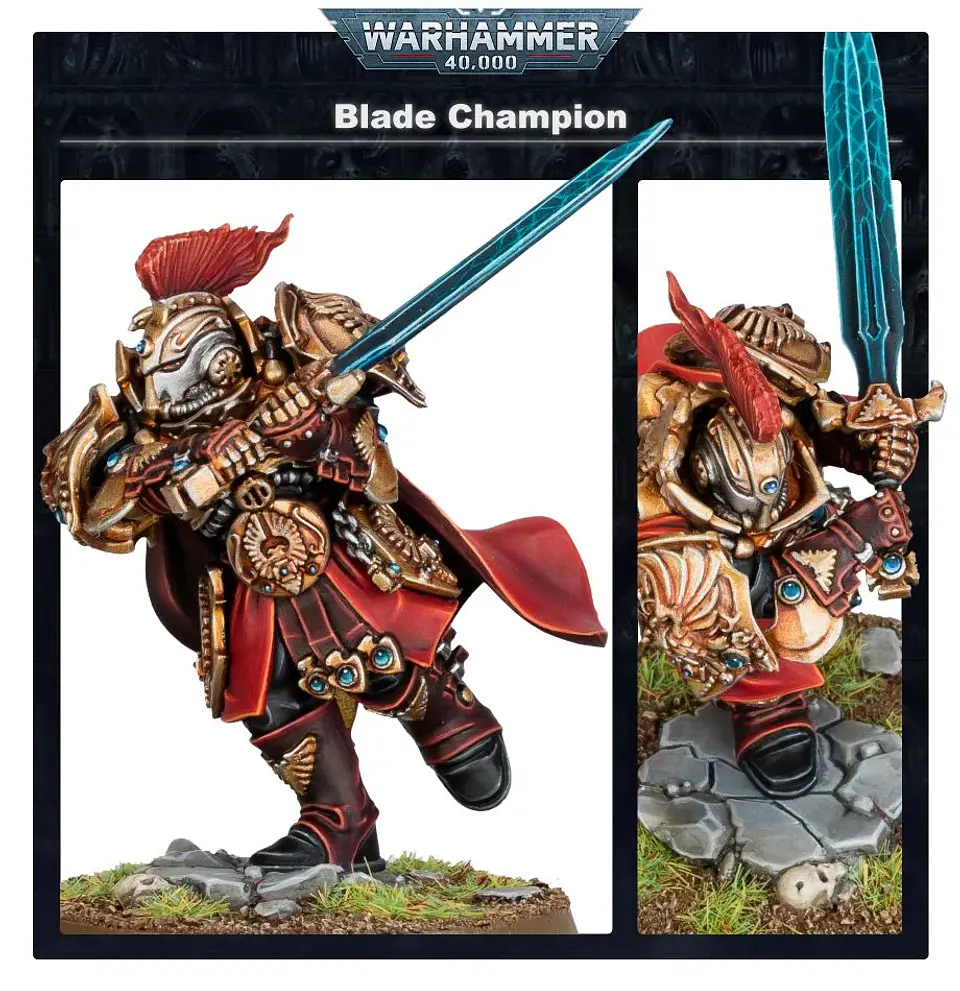 Adeptus Custodes: Blade Champion - Campeón de la Hoja  3