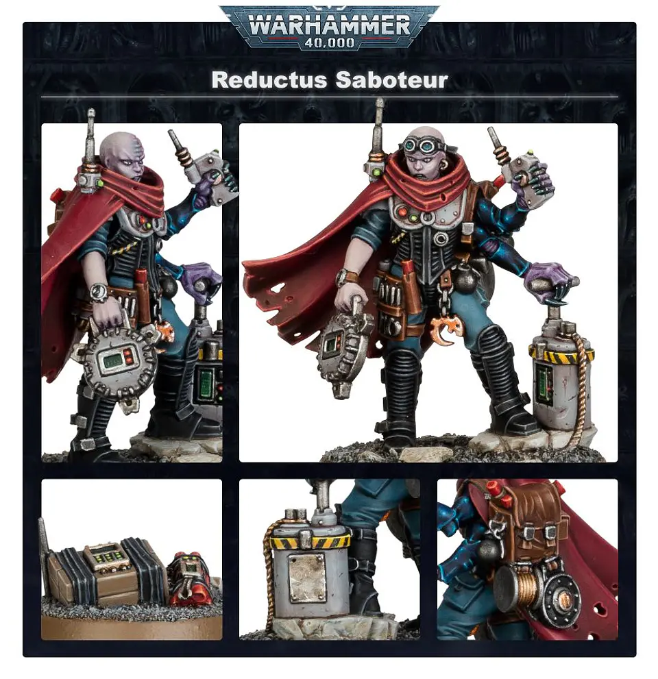 Genestealer Cults: Reductus Saboteur- Saboteador Reductus  3