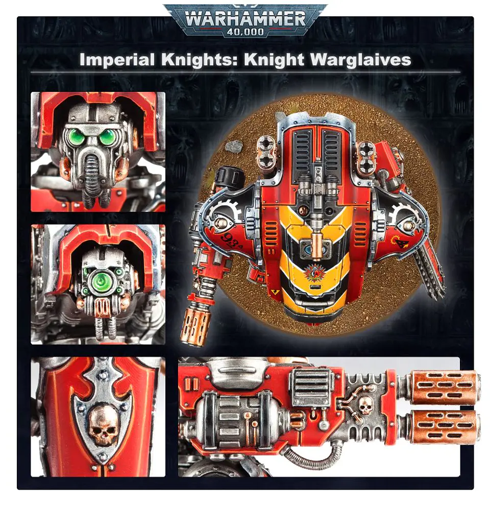 Imperial Knights: Knight Amigers - Caballeros Armiger  4