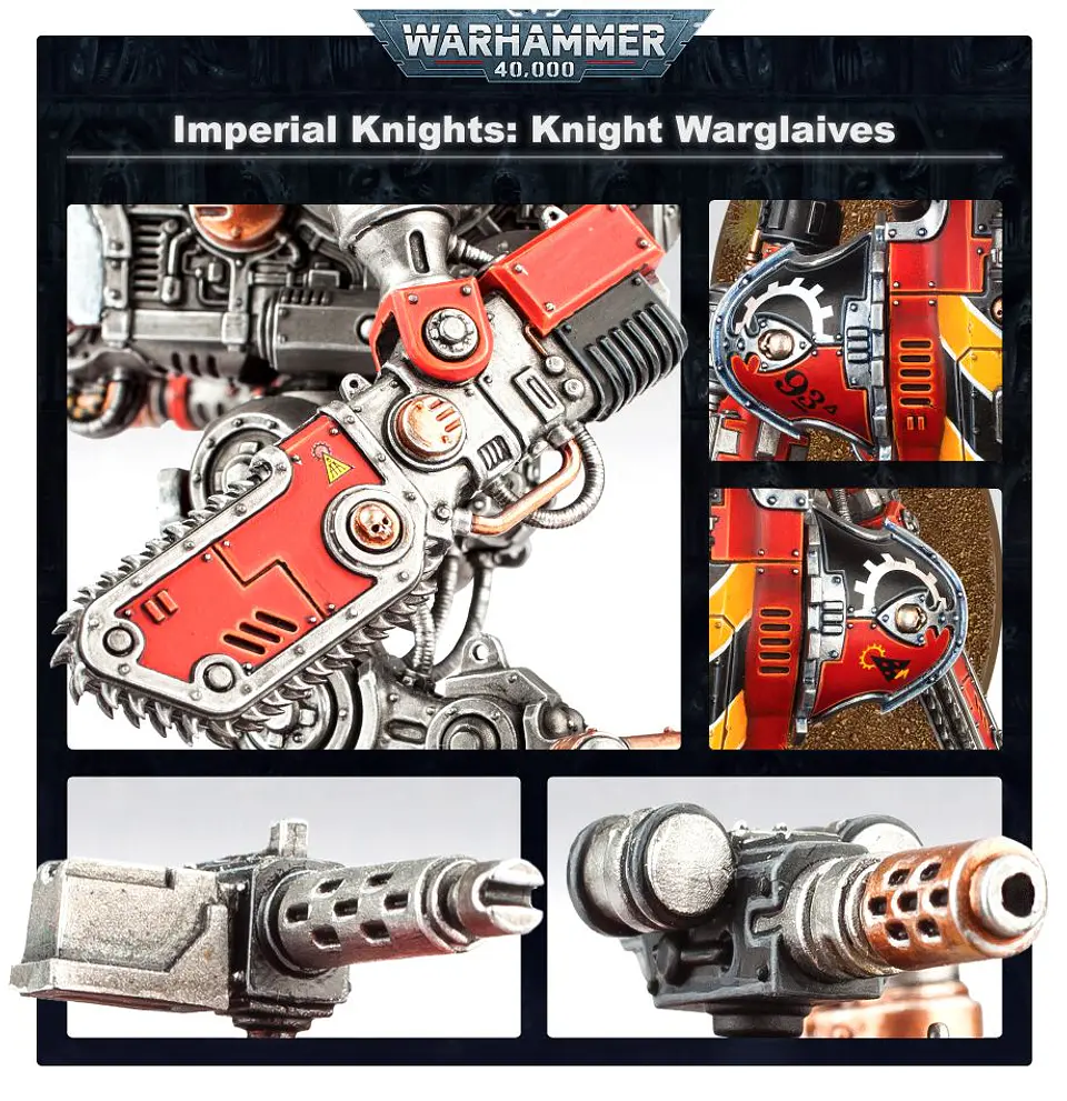 Imperial Knights: Knight Amigers - Caballeros Armiger  5