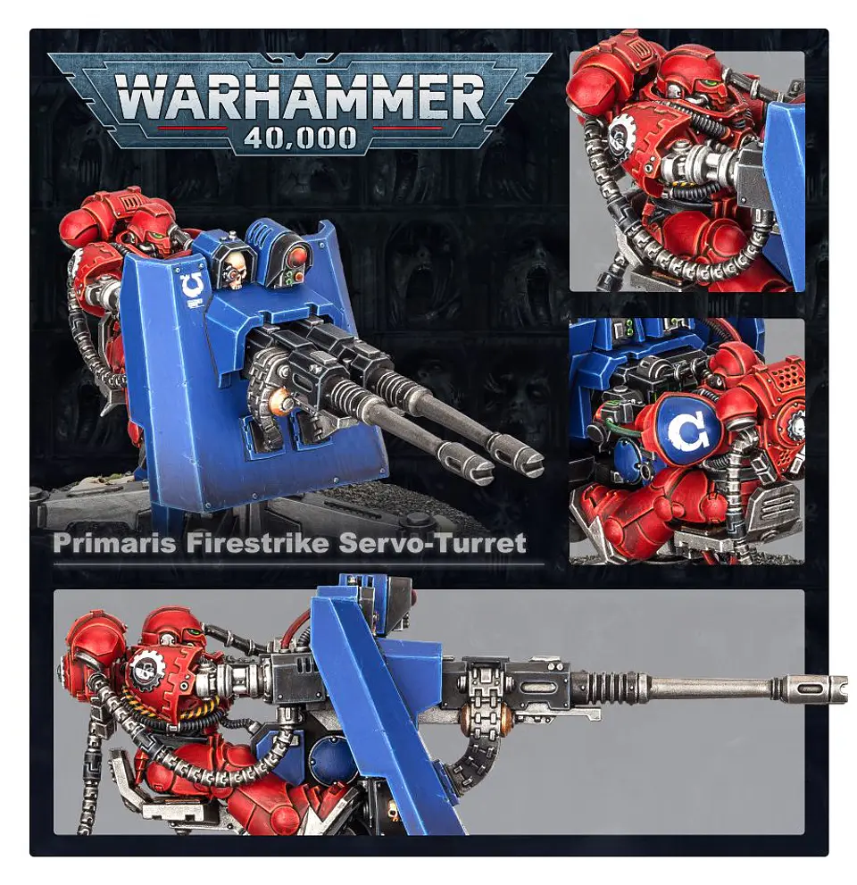 Space Marines: Primaris Firestrike Servo-Turret - Servotorreta Firestrike Primaris  3