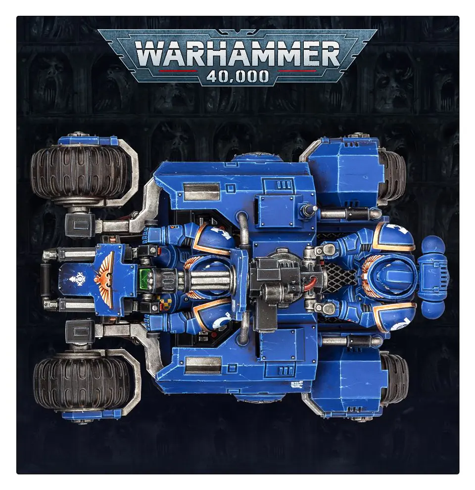 Space Marines: Primaris Invader ATV - Quad Invader Primaris  4