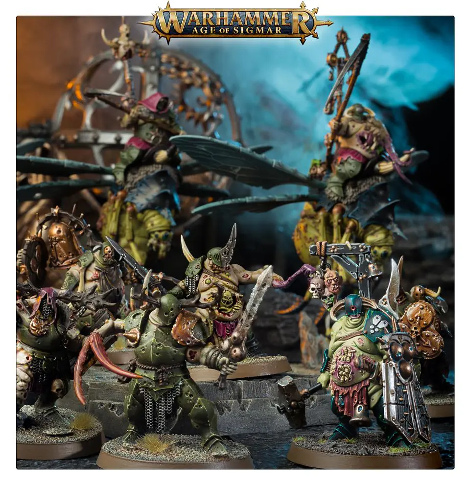 Nurgle Rotbringers Putrid Blightkings 7