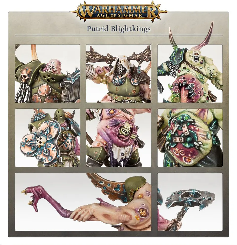 Nurgle Rotbringers Putrid Blightkings 6