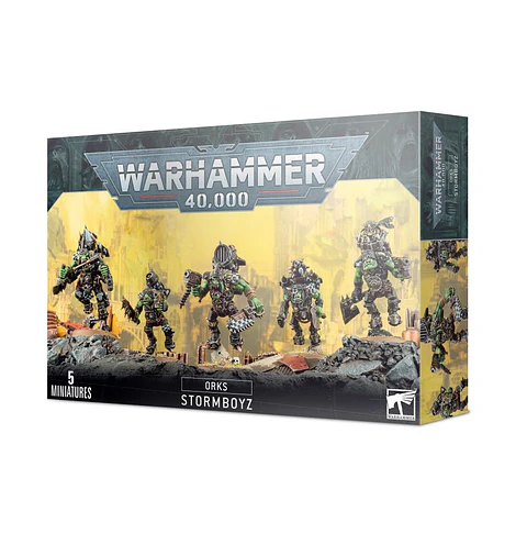 Orks: Ork Stormboyz - Zoldadoz De Azalto