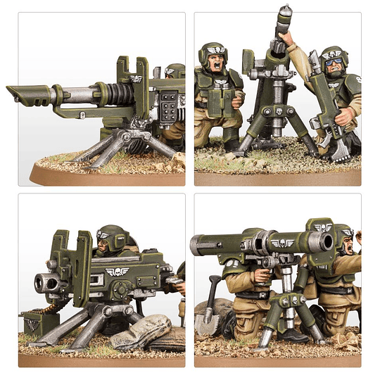 Astra Militarum: Cadian Heavy Weapon Squad