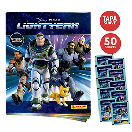 Album Lightyear - Disney Pixar + 50 Sobres 