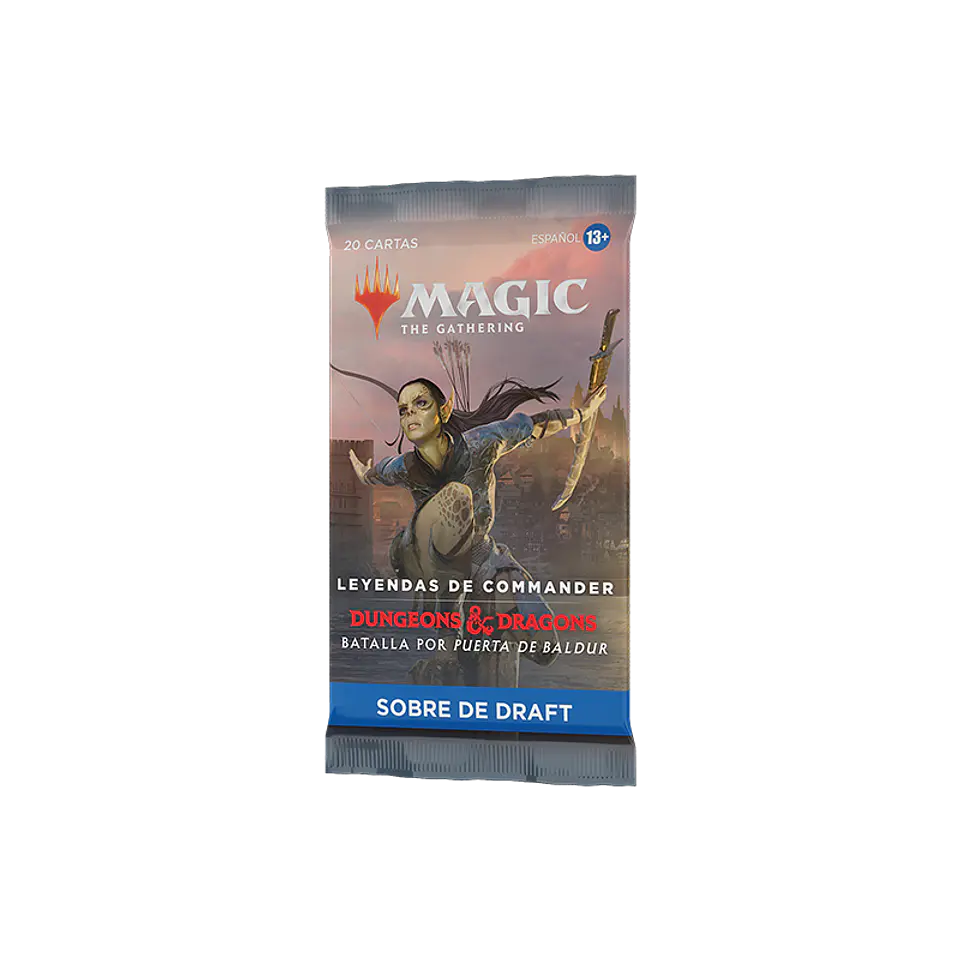 Sobre de Draft Leyendas de Commander: Batalla por Puerta de Baldur  1