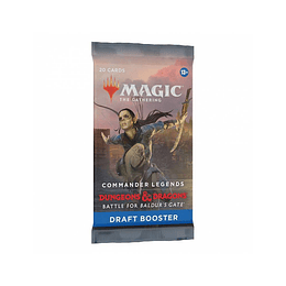Cartas Magic - Leyendas de Commander: Batalla por Puerta de Baldur - Sobres  de Edición ESPAÑOL
