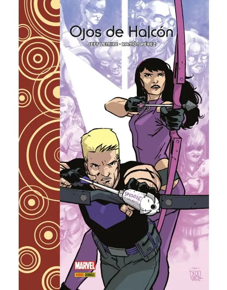 Ojos de Halcón de Jeff Lemire (Tapa Dura)  1
