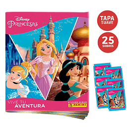Álbum Princesas Disney + 25 Sobres 