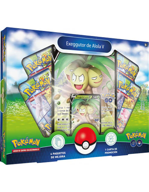Pokemon Go: Collection Alolan Exeggutor V (Inglés) 