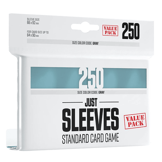 Just Sleeves Value Pack Clear (x250) 
