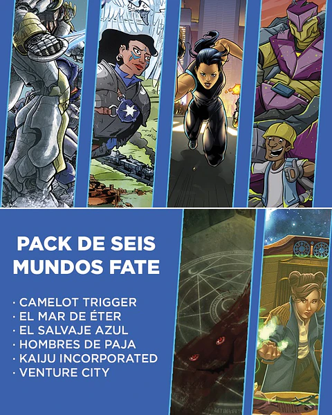 Pack Seis Mundos Fate