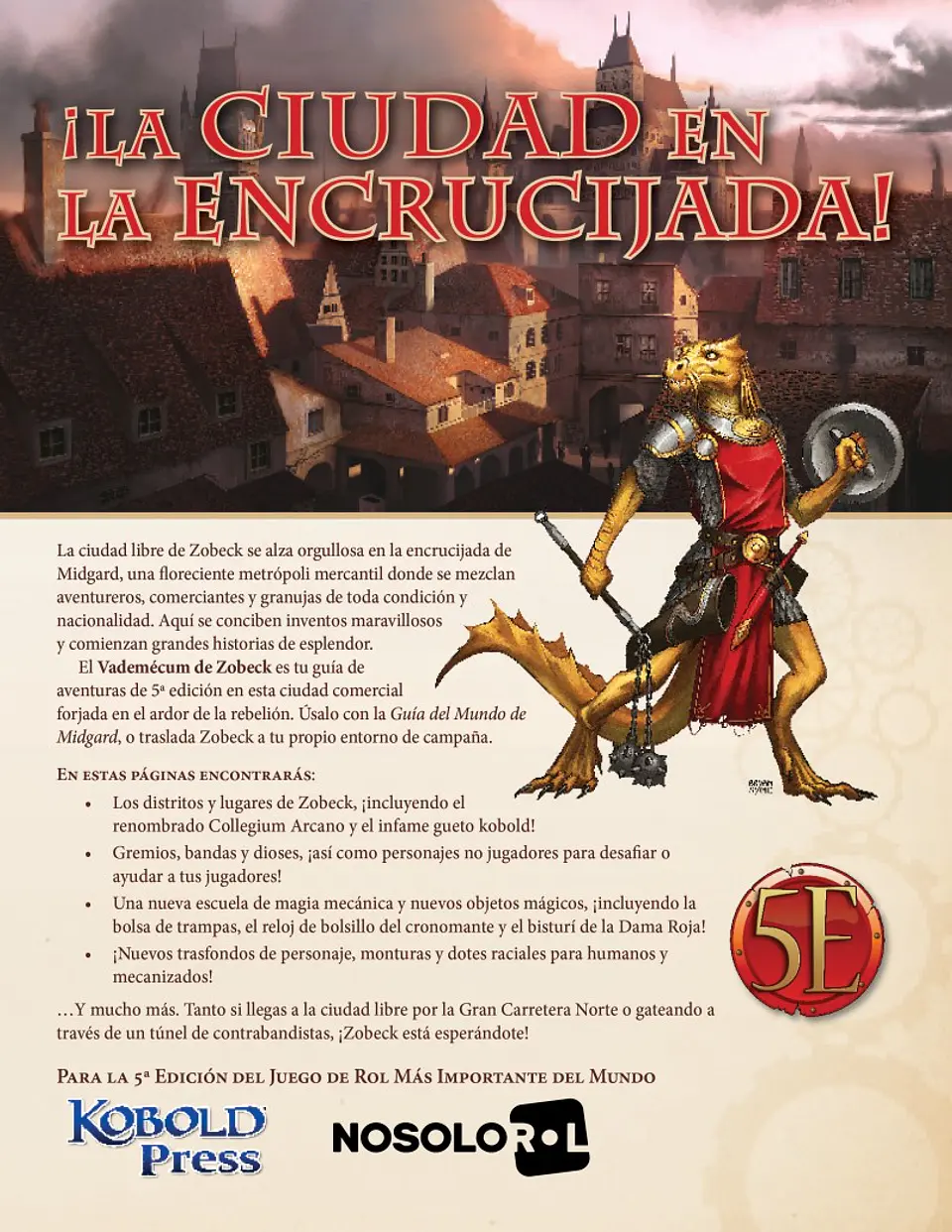 Vademécum de Zobeck (Aventuras para D&D 5ª Edición)  2