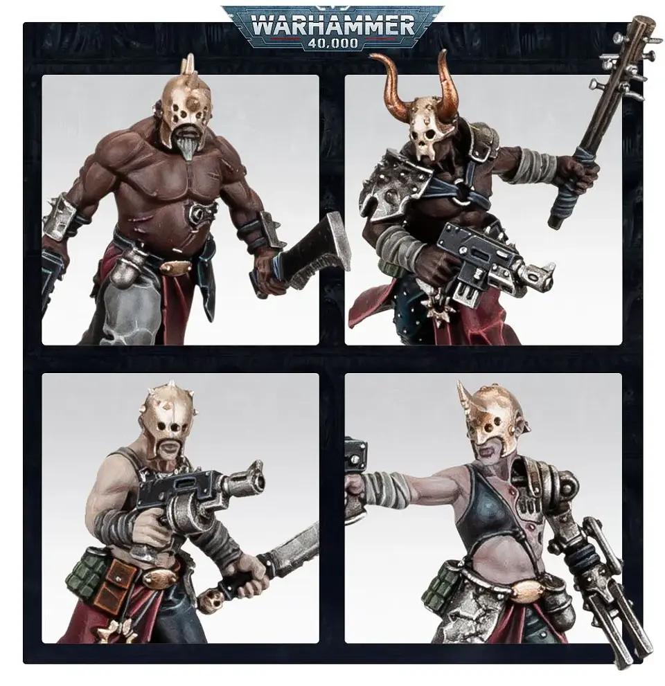 Chaos Space Marines: Chaos Cultist - Cultistas del Caos  3