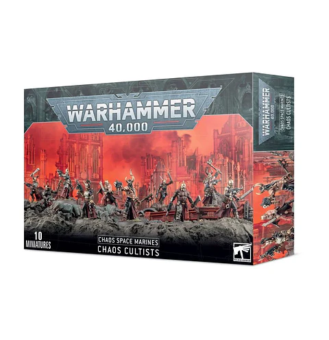 Chaos Space Marines: Chaos Cultist - Cultistas del Caos 