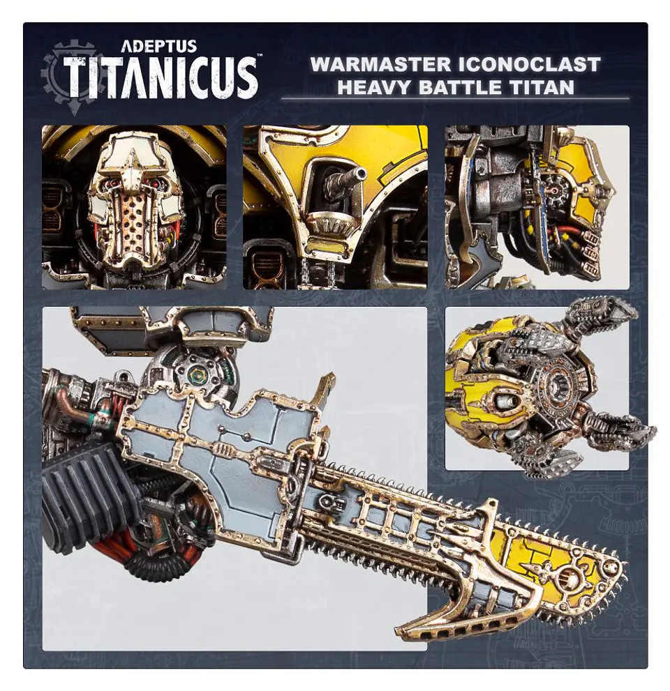 Warmaster Iconoclast Heavy Battle Titan  3