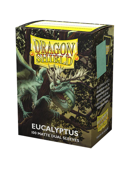 Protectores Dragon Shield Matte Dual - Eucalyptus (x100) 
