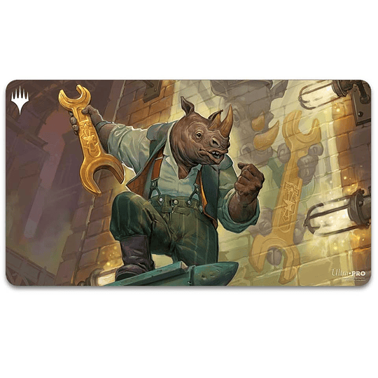 Playmat Streets of New Capenna - Workshop Warchief 