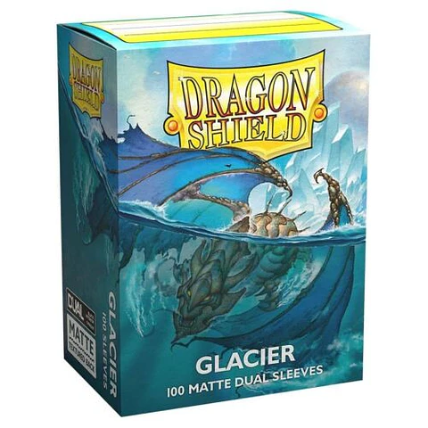 Protectores Dragon Shield Matte Dual - Glacier (x100) 