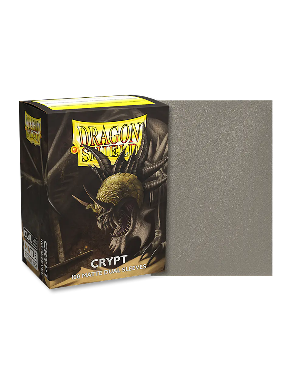 Protectores Dragon Shield Matte Dual - Crypt (x100)  1