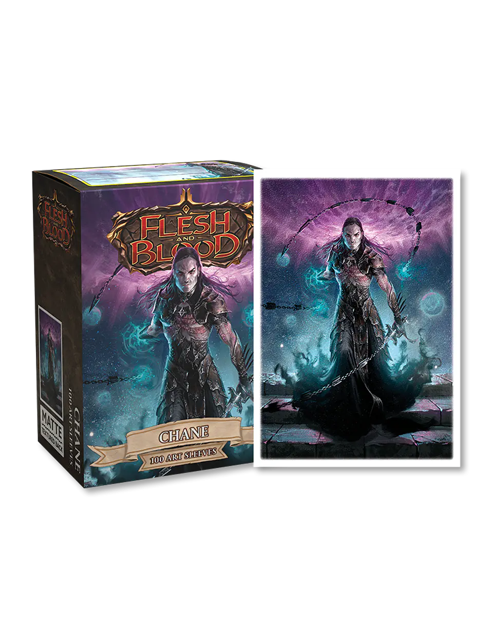 Protectores Dragon Shield Art Matte - Flesh & Blood Chane (x100)  1