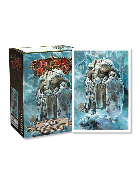 Protectores Dragon Shield Art Matte - Flesh & Blood Oldhim (x100) 