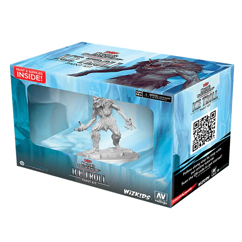 D&D Nolzur’s Marvelous Miniatures: Paint Night Kit - Ice Troll 