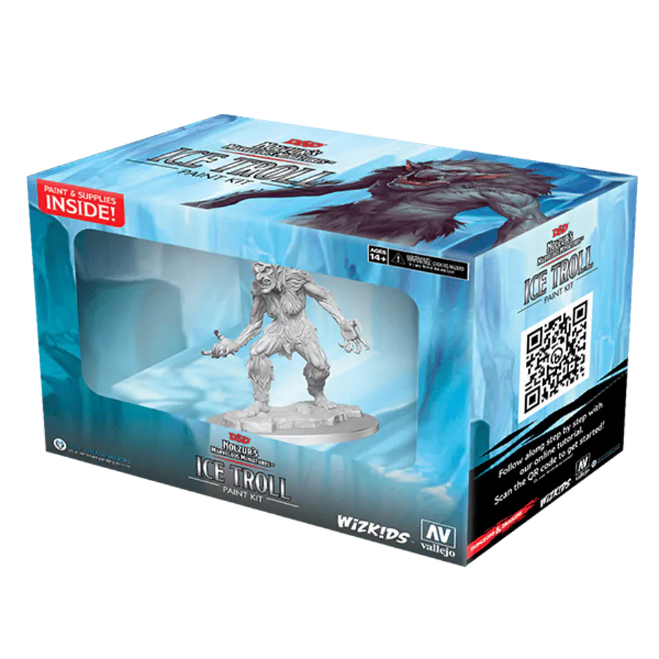 D&D Nolzur’s Marvelous Miniatures: Paint Night Kit - Ice Troll  1