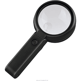 Herramientas: Lupa LED Plegable (Soporte incorporado) 