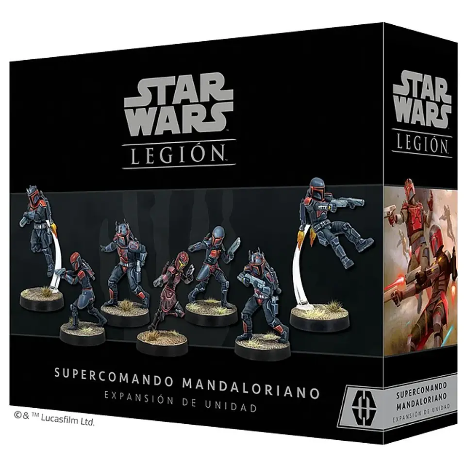 Star Wars Legion: Supercomando Mandaloriano (español)  1