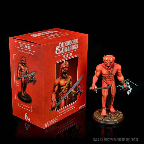Dungeons & Dragons: Efreeti - 12-inch Premium Statue 