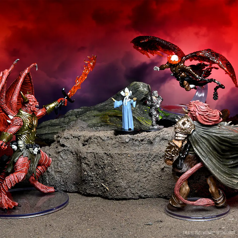 Dungeons & Dragons Icons of the Realms: Archdevils - Bael, Bel, and Zariel  6
