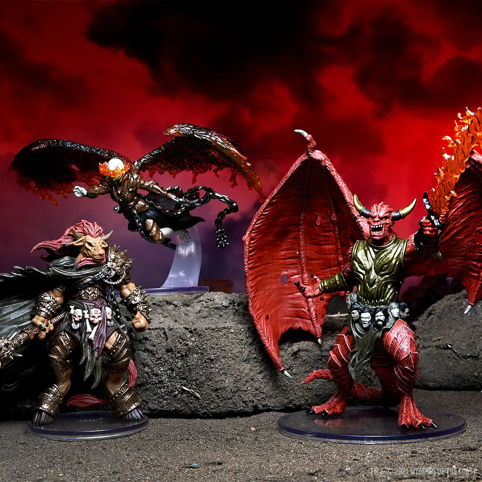 Dungeons & Dragons Icons of the Realms: Archdevils - Bael, Bel, and Zariel  7