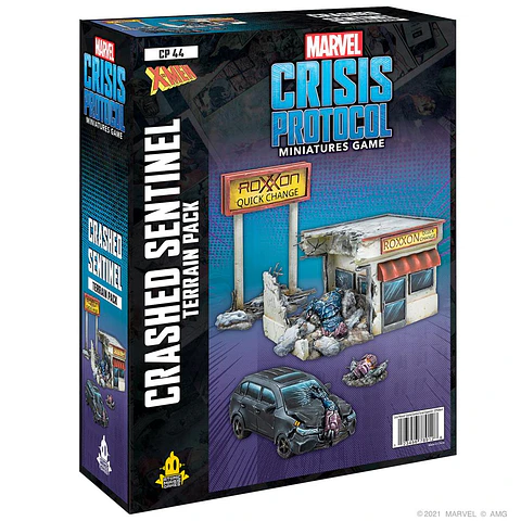Marvel Crisis Protocol: Crashed Sentinel Terrain Pack 