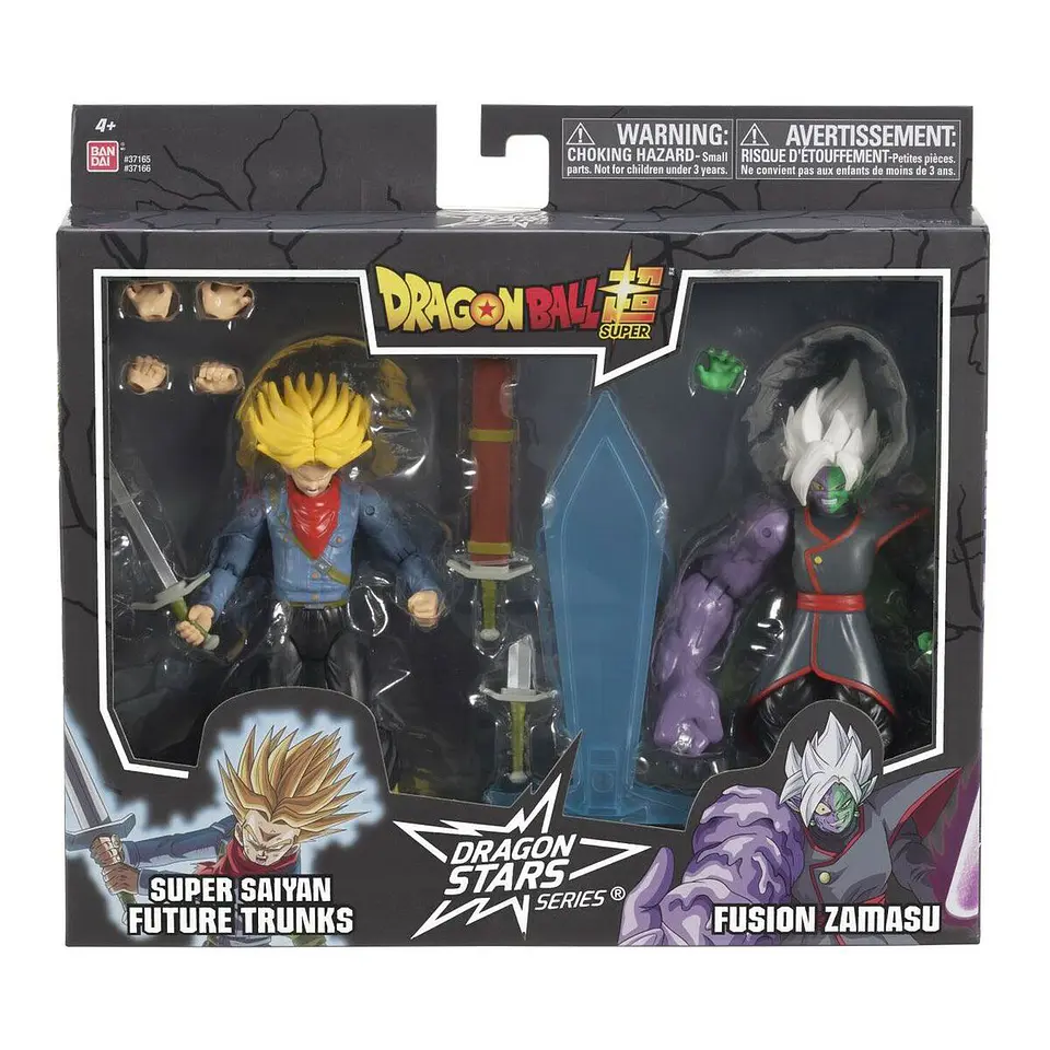 Figura Dragon Ball Super: Ss Future Trunks Vs Fusion Zamasu  1