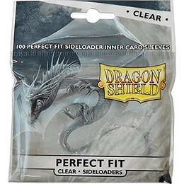 Protectores Dragon Shield Perfect Fit - Carga Lateral Transparente (x100)